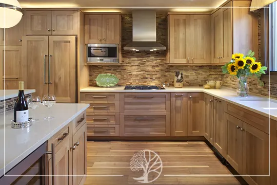 نمونه چوب برای کابینت